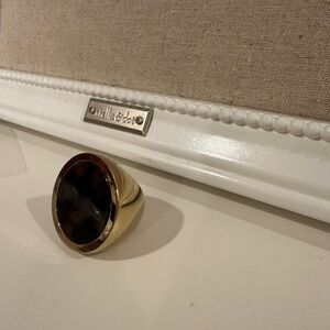Michael Kors Gold and Black Ring- Removing this item Jan 30th at 5pm